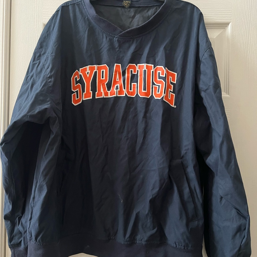 Syracuse Navy Wind Breaker